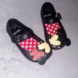 Mini Mini Minnie Mickey Flats Size 6